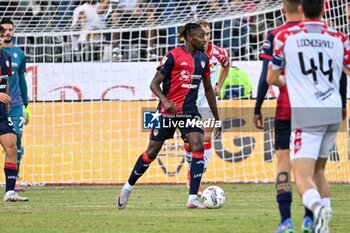 2024-09-24 - Antoine Makoumbou of Cagliari Calcio - CAGLIARI VS CREMONESE - ITALIAN CUP - SOCCER