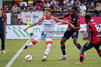 2024-09-24 - Dennis Johnsen of US Cremonese - CAGLIARI VS CREMONESE - ITALIAN CUP - SOCCER