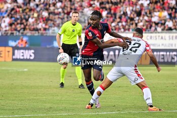 2024-09-24 - Antoine Makoumbou of Cagliari Calcio - CAGLIARI VS CREMONESE - ITALIAN CUP - SOCCER