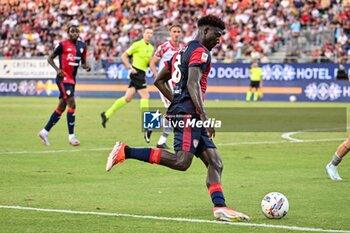 2024-09-24 - Michel Adopo of Cagliari Calcio - CAGLIARI VS CREMONESE - ITALIAN CUP - SOCCER