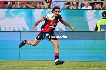 2024-09-24 - Tommaso Augello of Cagliari Calcio - CAGLIARI VS CREMONESE - ITALIAN CUP - SOCCER