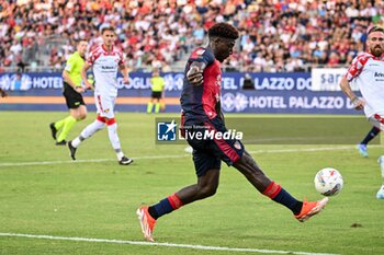 2024-09-24 - Michel Adopo of Cagliari Calcio - CAGLIARI VS CREMONESE - ITALIAN CUP - SOCCER