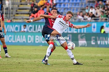 2024-09-24 - Gabriele Zappa of Cagliari Calcio - CAGLIARI VS CREMONESE - ITALIAN CUP - SOCCER