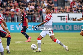 2024-09-24 - Charles Pickel of US Cremonese - CAGLIARI VS CREMONESE - ITALIAN CUP - SOCCER