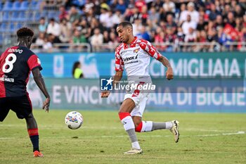 2024-09-24 - Charles Pickel of US Cremonese - CAGLIARI VS CREMONESE - ITALIAN CUP - SOCCER