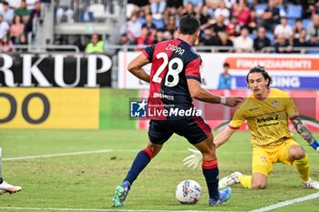 2024-09-24 - Gabriele Zappa of Cagliari Calcio - CAGLIARI VS CREMONESE - ITALIAN CUP - SOCCER