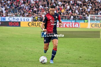 2024-09-24 - Gabriele Zappa of Cagliari Calcio - CAGLIARI VS CREMONESE - ITALIAN CUP - SOCCER