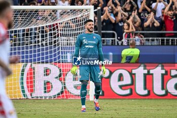 2024-09-24 - Alen Sherri of Cagliari Calgio - CAGLIARI VS CREMONESE - ITALIAN CUP - SOCCER