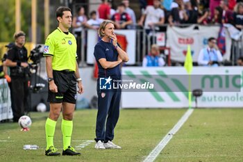 2024-09-24 - Davide Nicola Mister of Cagliari Calcio - CAGLIARI VS CREMONESE - ITALIAN CUP - SOCCER