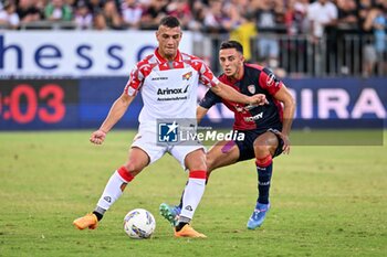 2024-09-24 - Gabriele Zappa of Cagliari Calcio - CAGLIARI VS CREMONESE - ITALIAN CUP - SOCCER