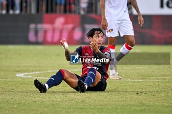 2024-09-24 - Gianluca Lapadula of Cagliari Calcio - CAGLIARI VS CREMONESE - ITALIAN CUP - SOCCER