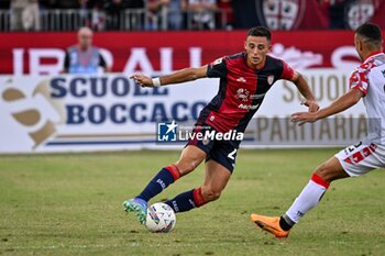 2024-09-24 - Gabriele Zappa of Cagliari Calcio - CAGLIARI VS CREMONESE - ITALIAN CUP - SOCCER