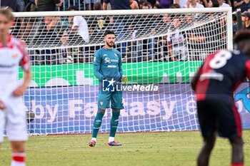 2024-09-24 - Alen Sherri of Cagliari Calgio - CAGLIARI VS CREMONESE - ITALIAN CUP - SOCCER