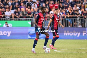 2024-09-24 - Antoine Makoumbou of Cagliari Calcio - CAGLIARI VS CREMONESE - ITALIAN CUP - SOCCER