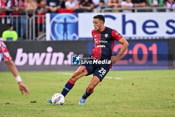 2024-09-24 - Gabriele Zappa of Cagliari Calcio - CAGLIARI VS CREMONESE - ITALIAN CUP - SOCCER