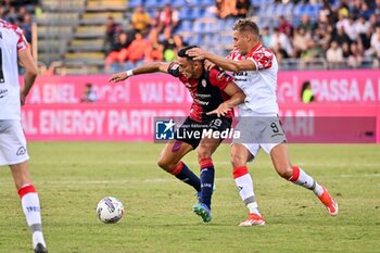 2024-09-24 - Gabriele Zappa of Cagliari Calcio - CAGLIARI VS CREMONESE - ITALIAN CUP - SOCCER