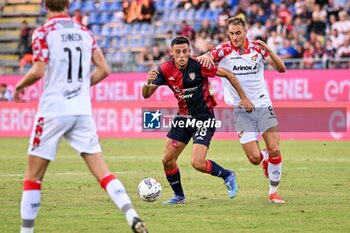 2024-09-24 - Gabriele Zappa of Cagliari Calcio - CAGLIARI VS CREMONESE - ITALIAN CUP - SOCCER