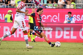 2024-09-24 - Tommaso Augello of Cagliari Calcio - CAGLIARI VS CREMONESE - ITALIAN CUP - SOCCER