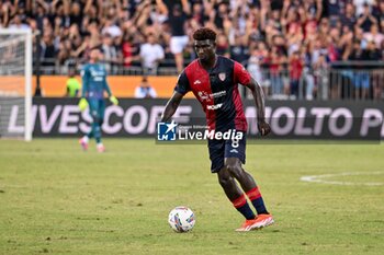 2024-09-24 - Michel Adopo of Cagliari Calcio - CAGLIARI VS CREMONESE - ITALIAN CUP - SOCCER