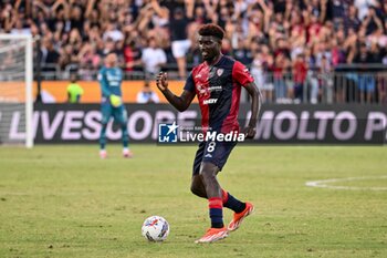 2024-09-24 - Michel Adopo of Cagliari Calcio - CAGLIARI VS CREMONESE - ITALIAN CUP - SOCCER