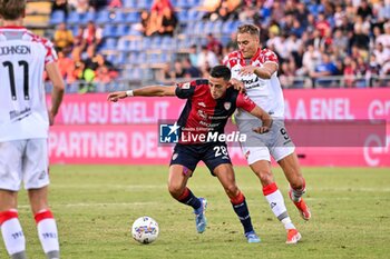 2024-09-24 - Gabriele Zappa of Cagliari Calcio - CAGLIARI VS CREMONESE - ITALIAN CUP - SOCCER