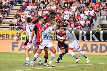 2024-09-24 - Michel Adopo of Cagliari Calcio - CAGLIARI VS CREMONESE - ITALIAN CUP - SOCCER