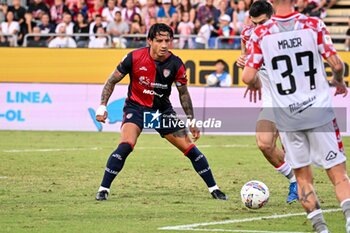 2024-09-24 - Gianluca Lapadula of Cagliari Calcio - CAGLIARI VS CREMONESE - ITALIAN CUP - SOCCER