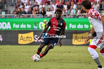 2024-09-24 - Michel Adopo of Cagliari Calcio - CAGLIARI VS CREMONESE - ITALIAN CUP - SOCCER