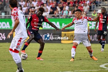 2024-09-24 - Michel Adopo of Cagliari Calcio - CAGLIARI VS CREMONESE - ITALIAN CUP - SOCCER