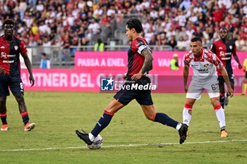 2024-09-24 - Gianluca Lapadula of Cagliari Calcio - CAGLIARI VS CREMONESE - ITALIAN CUP - SOCCER