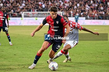 2024-09-24 - Adam Obert of Cagliari Calcio - CAGLIARI VS CREMONESE - ITALIAN CUP - SOCCER