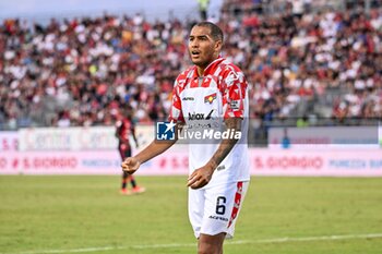 2024-09-24 - Charles Pickel of US Cremonese - CAGLIARI VS CREMONESE - ITALIAN CUP - SOCCER