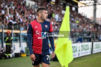 2024-09-24 - Gianluca Gaetano of Cagliari Calcio - CAGLIARI VS CREMONESE - ITALIAN CUP - SOCCER