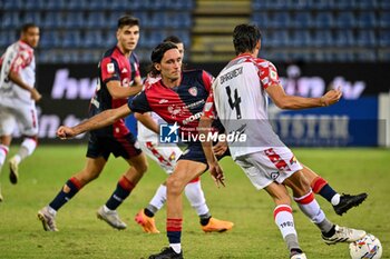 2024-09-24 - Tommaso Augello of Cagliari Calcio - CAGLIARI VS CREMONESE - ITALIAN CUP - SOCCER