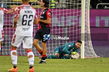 2024-09-24 - Alen Sherri of Cagliari Calgio - CAGLIARI VS CREMONESE - ITALIAN CUP - SOCCER