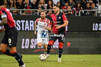 2024-09-24 - Paulo Azzi of Cagliari Calcio - CAGLIARI VS CREMONESE - ITALIAN CUP - SOCCER