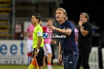 2024-09-24 - Davide Nicola Mister of Cagliari Calcio - CAGLIARI VS CREMONESE - ITALIAN CUP - SOCCER