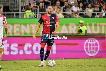 2024-09-24 - Paulo Azzi of Cagliari Calcio - CAGLIARI VS CREMONESE - ITALIAN CUP - SOCCER