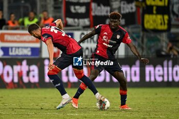 2024-09-24 - Paulo Azzi of Cagliari Calcio, Michel Adopo of Cagliari Calcio - CAGLIARI VS CREMONESE - ITALIAN CUP - SOCCER