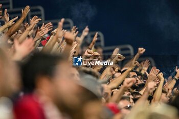 2024-09-24 - Tifosi, Fans, Supporters of Cagliari Calcio - CAGLIARI VS CREMONESE - ITALIAN CUP - SOCCER