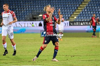 2024-09-24 - Mattia Felici of Cagliari Calcio - CAGLIARI VS CREMONESE - ITALIAN CUP - SOCCER