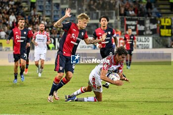 2024-09-24 - Mattia Felici of Cagliari Calcio - CAGLIARI VS CREMONESE - ITALIAN CUP - SOCCER