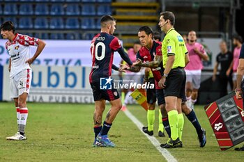 2024-09-24 - Gianluca Gaetano of Cagliari Calcio, Nicolas Viola of Cagliari Calcio - CAGLIARI VS CREMONESE - ITALIAN CUP - SOCCER