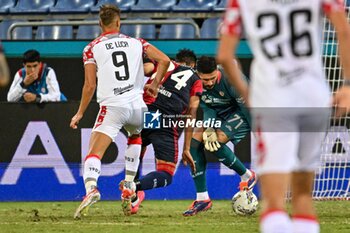 2024-09-24 - Alen Sherri of Cagliari Calgio - CAGLIARI VS CREMONESE - ITALIAN CUP - SOCCER