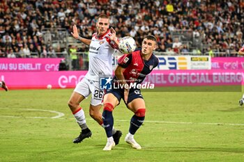 2024-09-24 - Roberto Piccoli of Cagliari Calcio - CAGLIARI VS CREMONESE - ITALIAN CUP - SOCCER