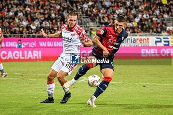 2024-09-24 - Roberto Piccoli of Cagliari Calcio - CAGLIARI VS CREMONESE - ITALIAN CUP - SOCCER