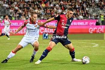 2024-09-24 - Roberto Piccoli of Cagliari Calcio - CAGLIARI VS CREMONESE - ITALIAN CUP - SOCCER