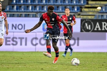 2024-09-24 - Michel Adopo of Cagliari Calcio - CAGLIARI VS CREMONESE - ITALIAN CUP - SOCCER