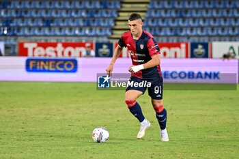 2024-09-24 - Roberto Piccoli of Cagliari Calcio - CAGLIARI VS CREMONESE - ITALIAN CUP - SOCCER