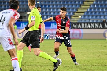 2024-09-24 - Adam Obert of Cagliari Calcio - CAGLIARI VS CREMONESE - ITALIAN CUP - SOCCER